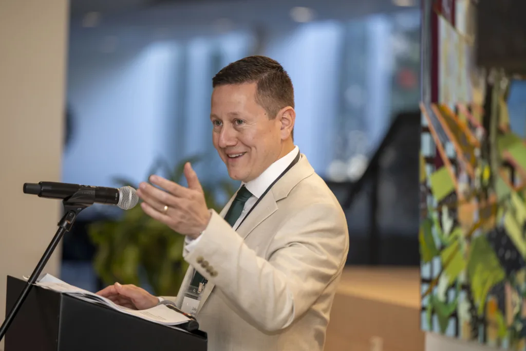 speaker at event