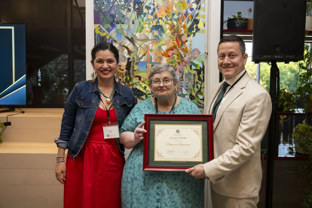 group photo with certificate