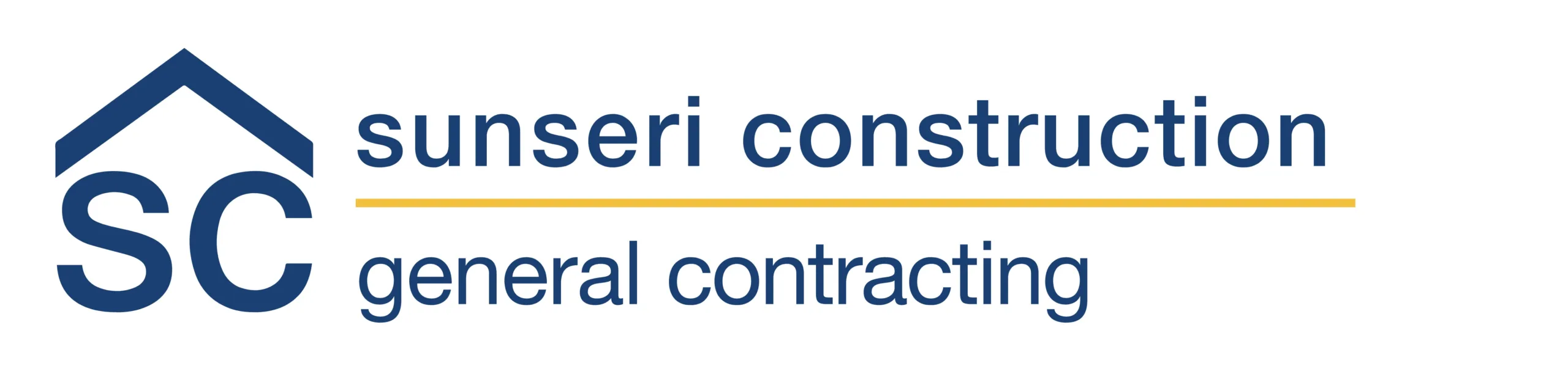 Sunseri construction logo