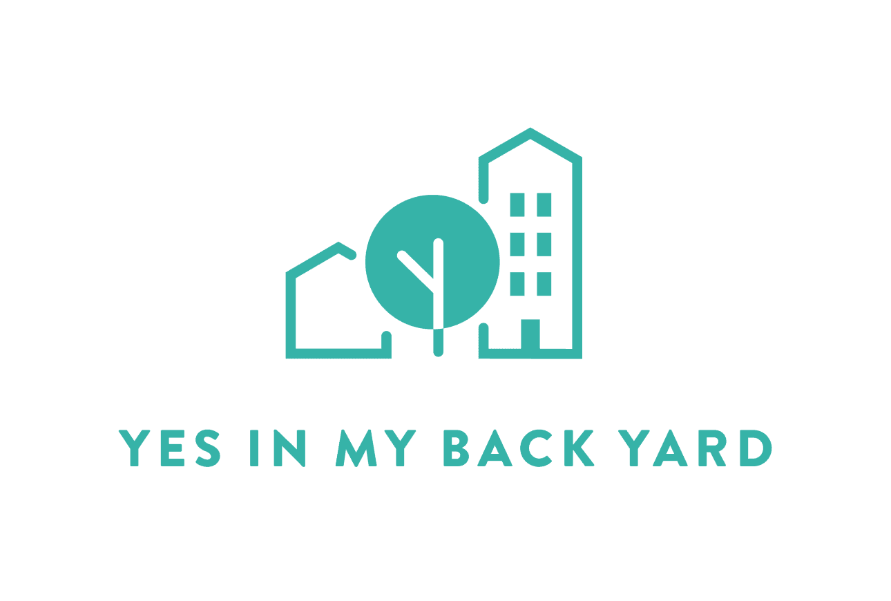 Yes In My Backyard logo